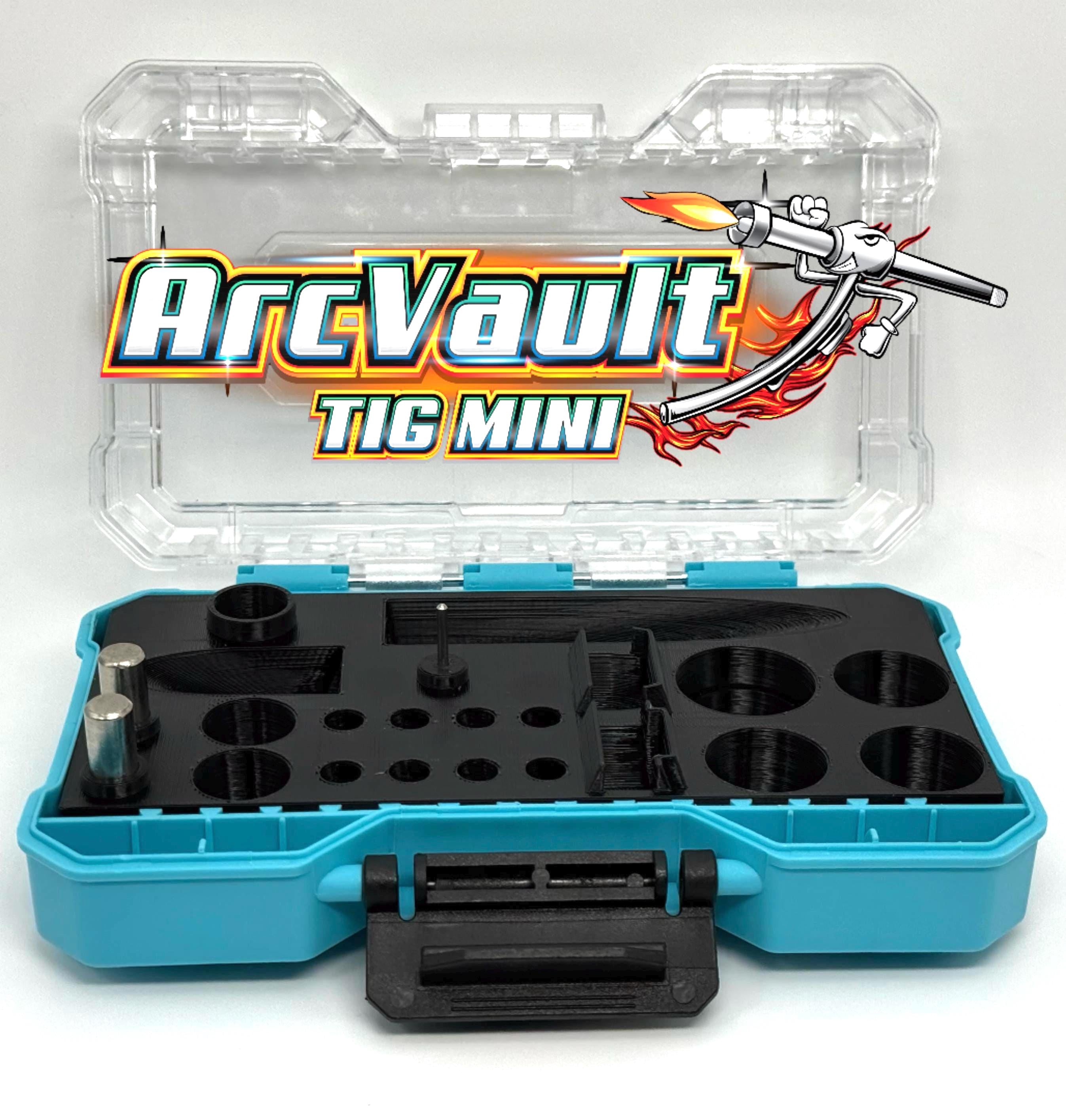 ArcVault TIG Mini Stubby | WP-17/18/26 Welding Torch Organizer