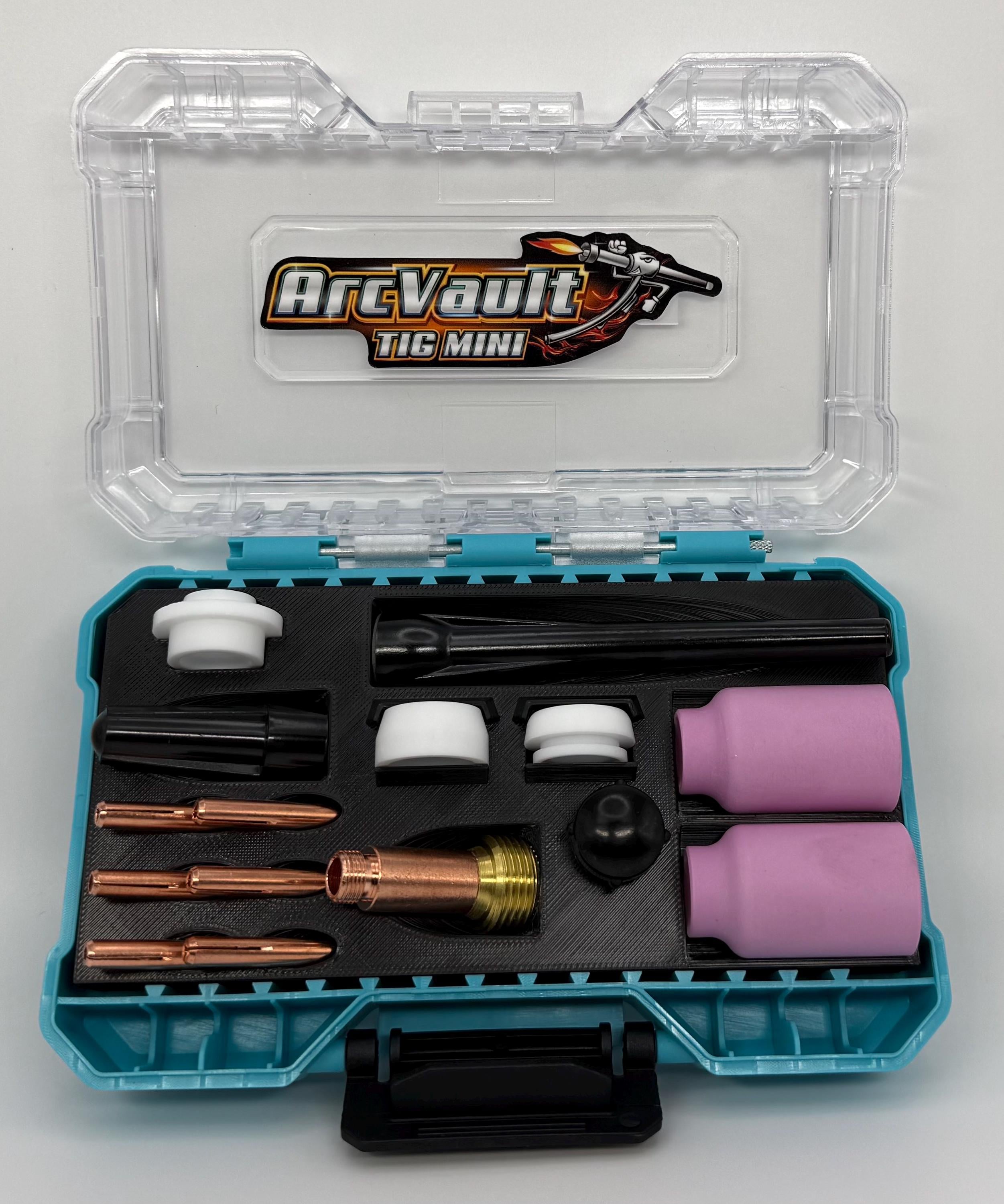 ArcVault TIG Mini Standard | WP-17/18/26 Welding Torch Organizer