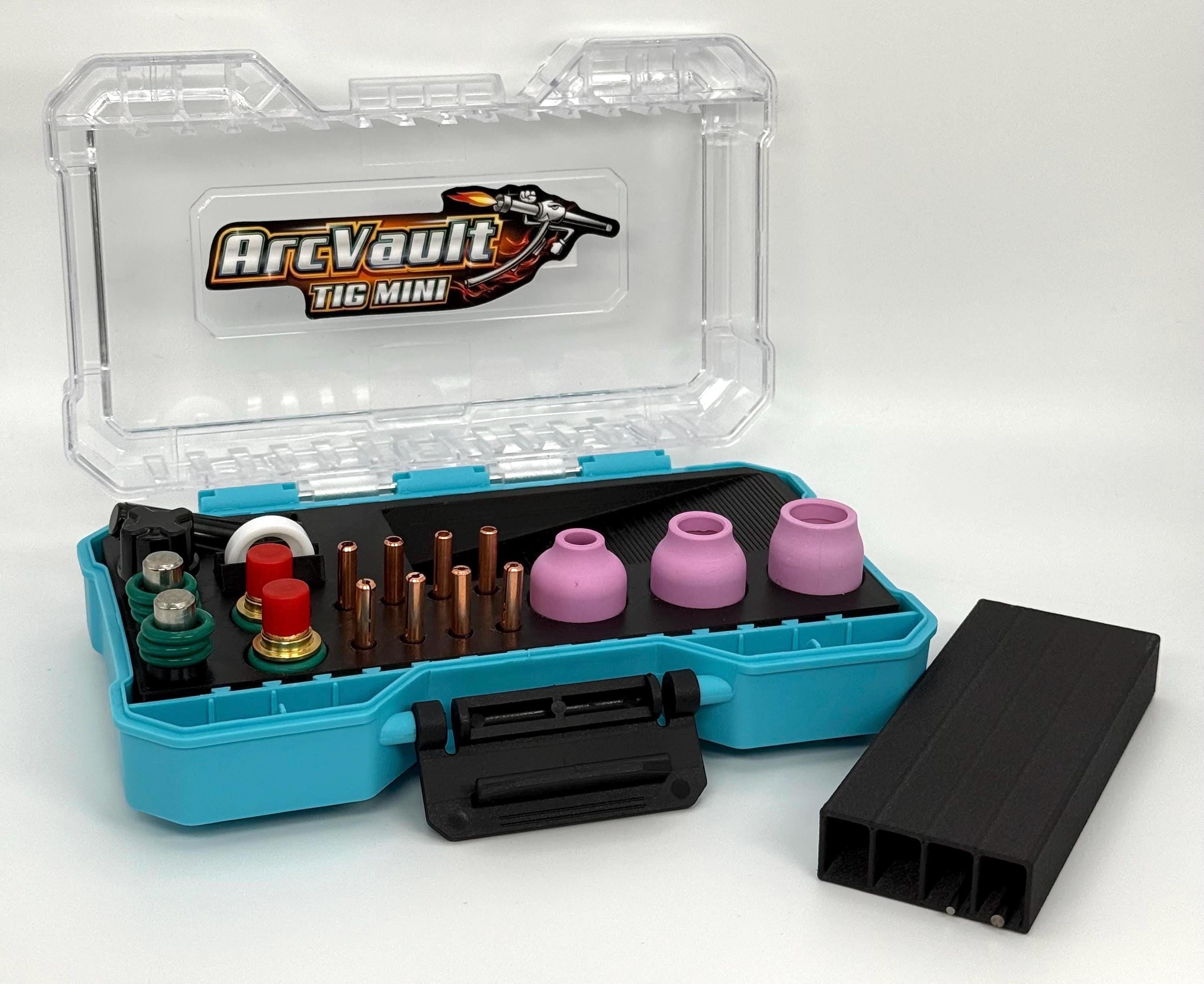 ArcVault TIG Mini WP-9/20/25 | Stubby Welding Torch Organizer