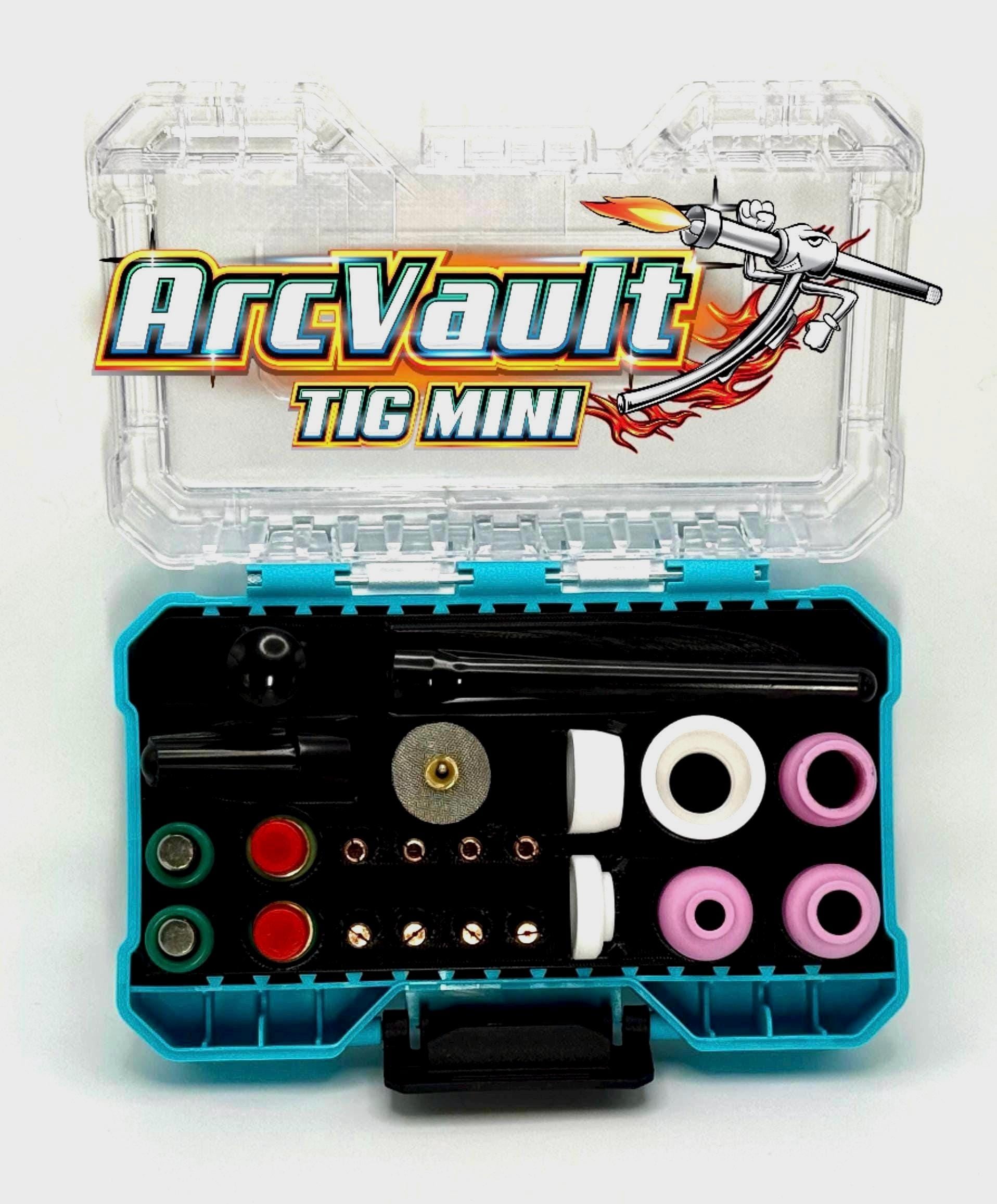 ArcVault TIG Mini Stubby | WP-17/18/26 Welding Torch Organizer