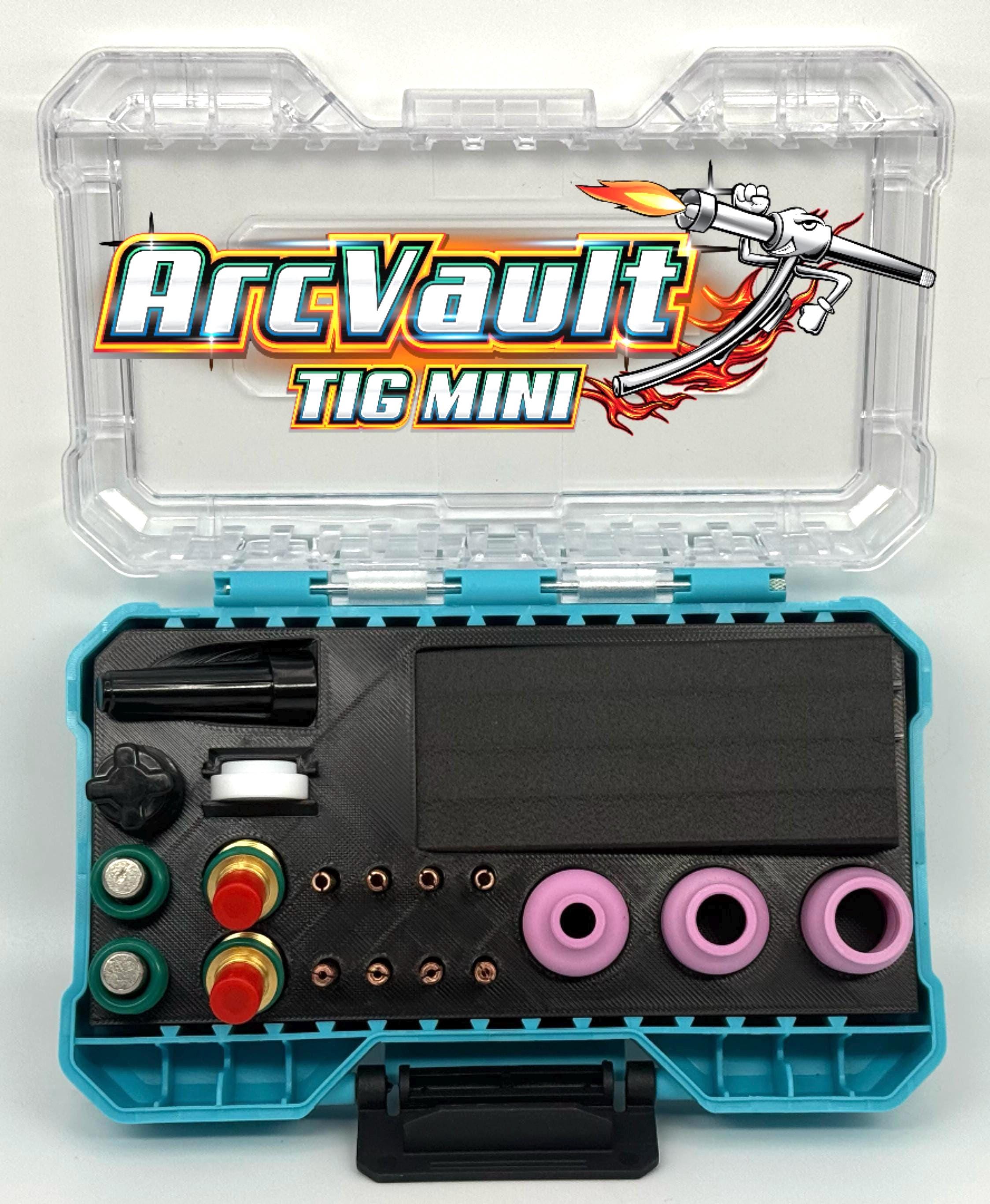 ArcVault TIG Mini WP-9/20/25 | Stubby Welding Torch Organizer